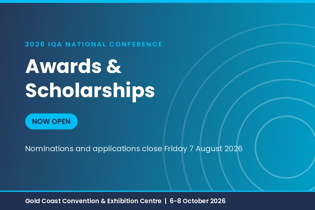 2026 IQA Awards & Scholarships - Now Open